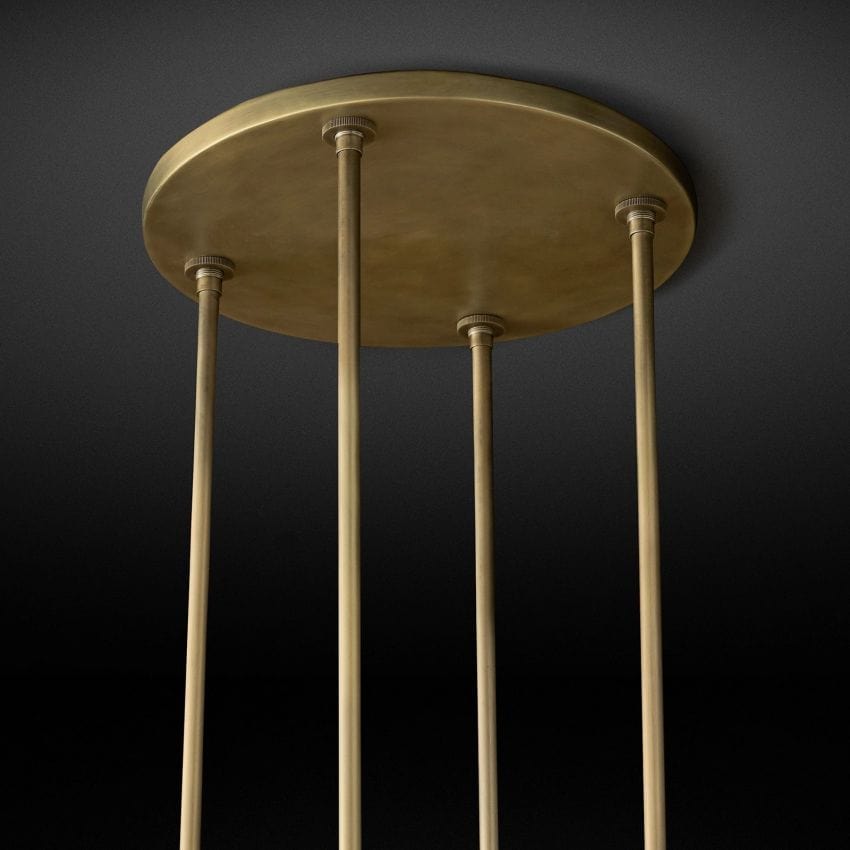 Manory Round Chandelier 36" by Franing - Chandelier,SHOP ALL,glass chandelier