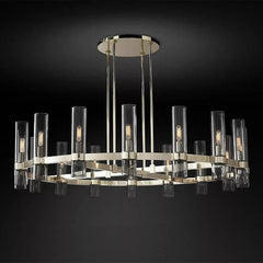 Manory Round Chandelier 48" by Franing - Chandelier,SHOP ALL,glass chandelier