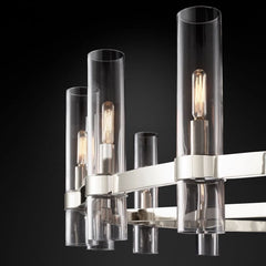 Manory Round Chandelier 48" by Franing - Chandelier,SHOP ALL,glass chandelier