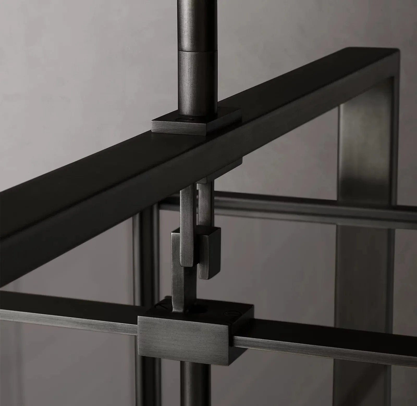 Michaul Beck Rectangular Chandelier 54" by Franing - Chandelier,SHOP ALL,glass chandelier