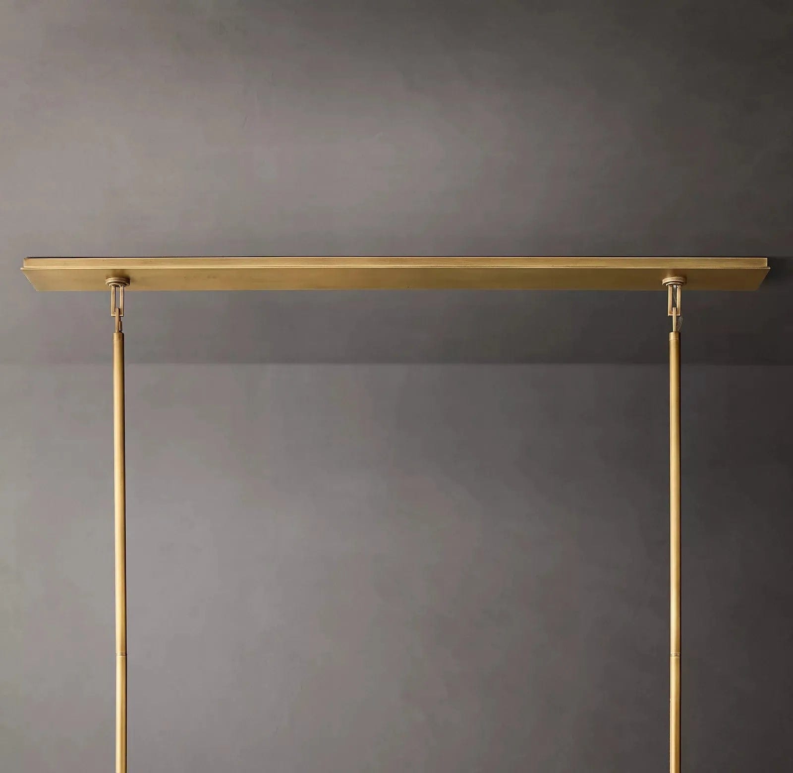 Michaul Beck Rectangular Chandelier 54" by Franing - Chandelier,SHOP ALL,glass chandelier