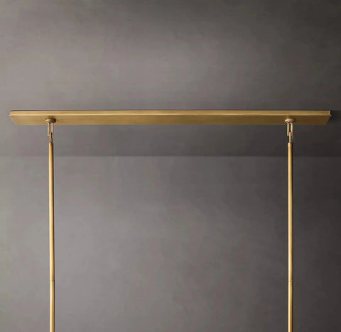 Michaul Beck Rectangular Chandelier 72" by Franing - Chandelier,SHOP ALL,glass chandelier