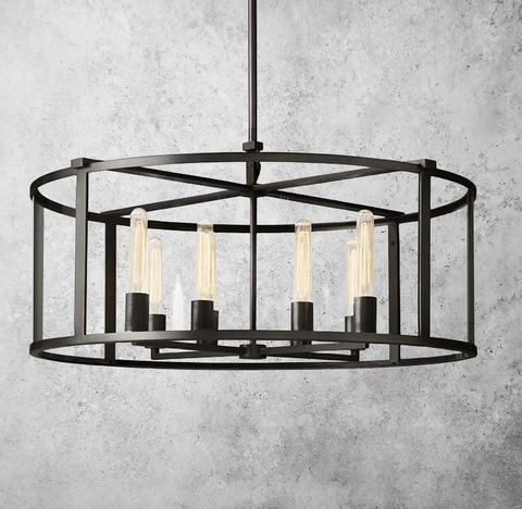 Michaul Beck Round Chandelier 33" by Franing - Chandelier,SHOP ALL,glass chandelier