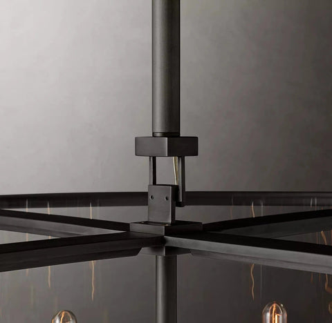 Michaul Beck Round Chandelier 44" by Franing - Chandelier,SHOP ALL,glass chandelier