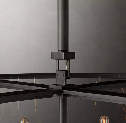 Michaul Beck Round Chandelier 55" by Franing - Chandelier,SHOP ALL,glass chandelier