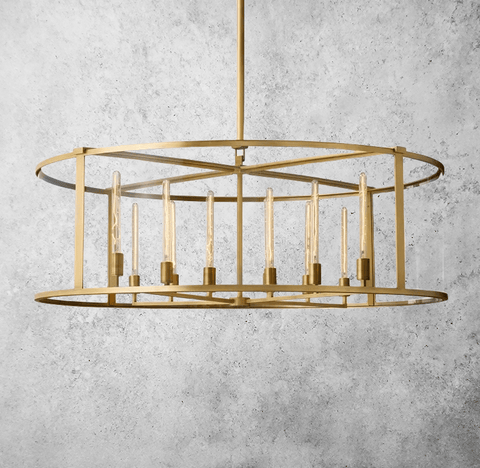 Michaul Beck Round Chandelier 55" by Franing - Chandelier,SHOP ALL,glass chandelier