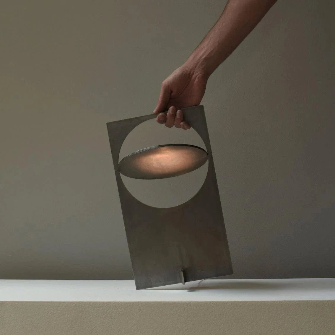 OBJ - 01 Table Lamp by Franing - art table lamp，shop all，table，metal desk lamp