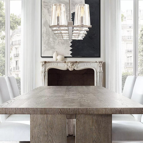 Paulay Linear Chandelier 60" by Franing - Chandelier,SHOP ALL,glass chandelier