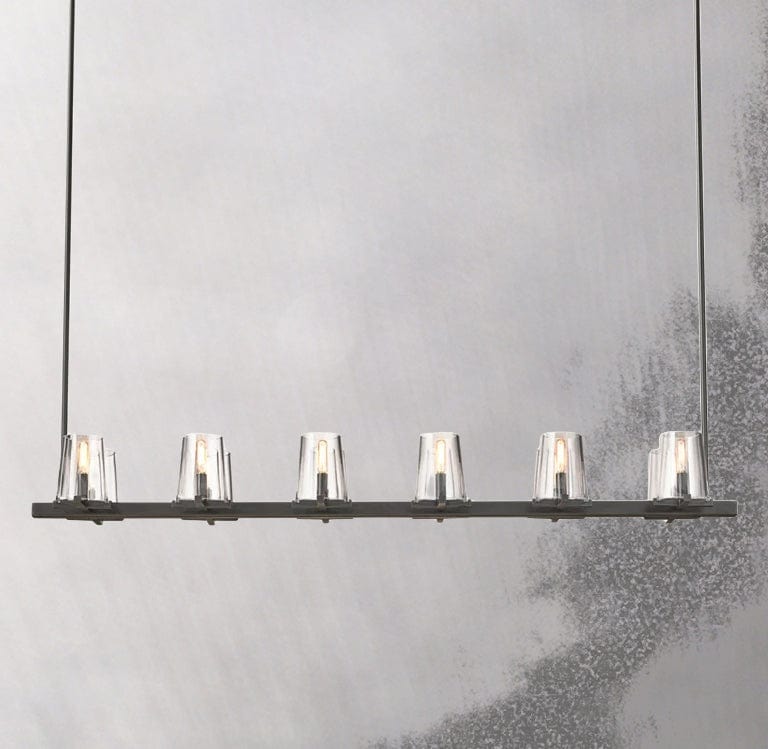 Paulay Linear Chandelier 60" by Franing - Chandelier,SHOP ALL,glass chandelier