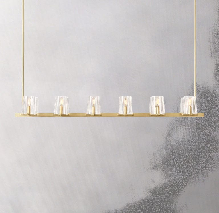 Paulay Linear Chandelier 60" by Franing - Chandelier,SHOP ALL,glass chandelier