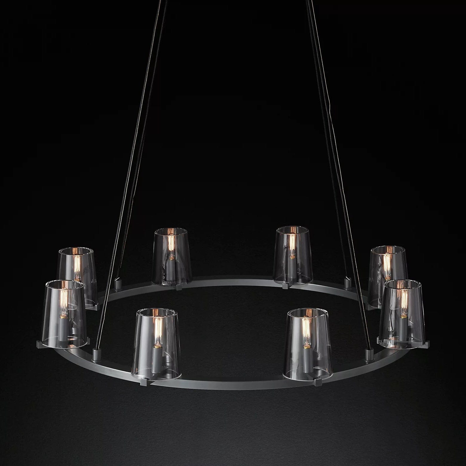 Paulay Round Chandelier 36" by Franing - Chandelier,SHOP ALL,glass chandelier