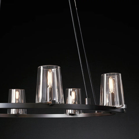 Paulay Round Chandelier 36" by Franing - Chandelier,SHOP ALL,glass chandelier