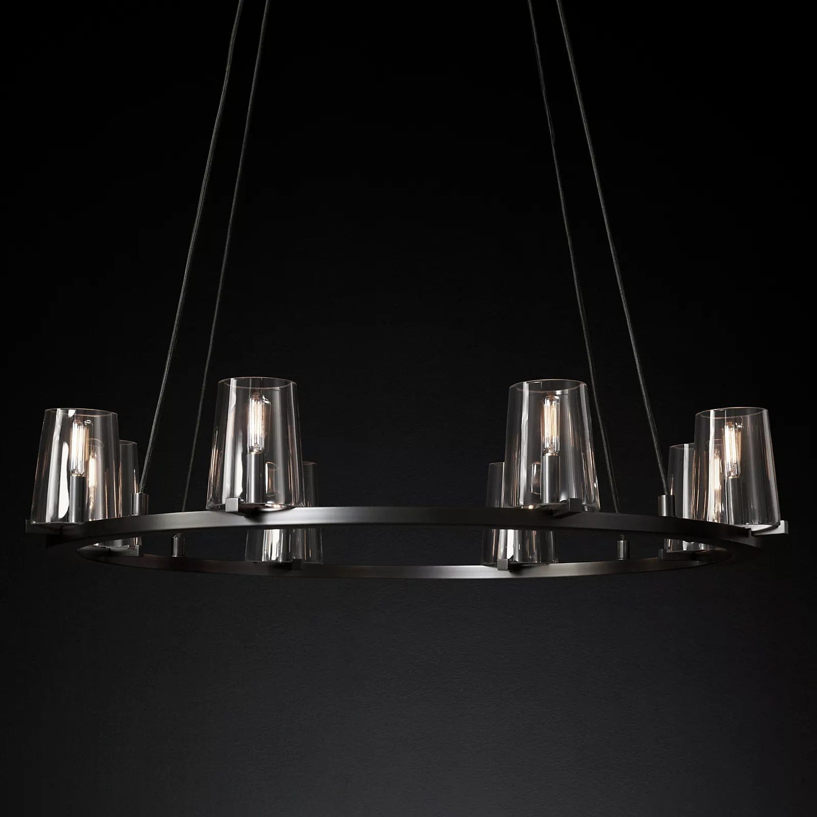 Paulay Round Chandelier 36" by Franing - Chandelier,SHOP ALL,glass chandelier