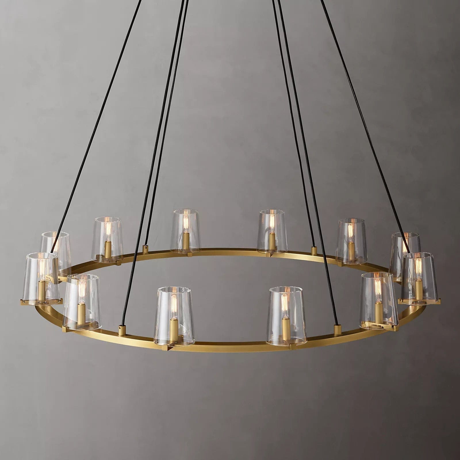 Paulay Round Chandelier 48" by Franing - Chandelier,SHOP ALL,glass chandelier