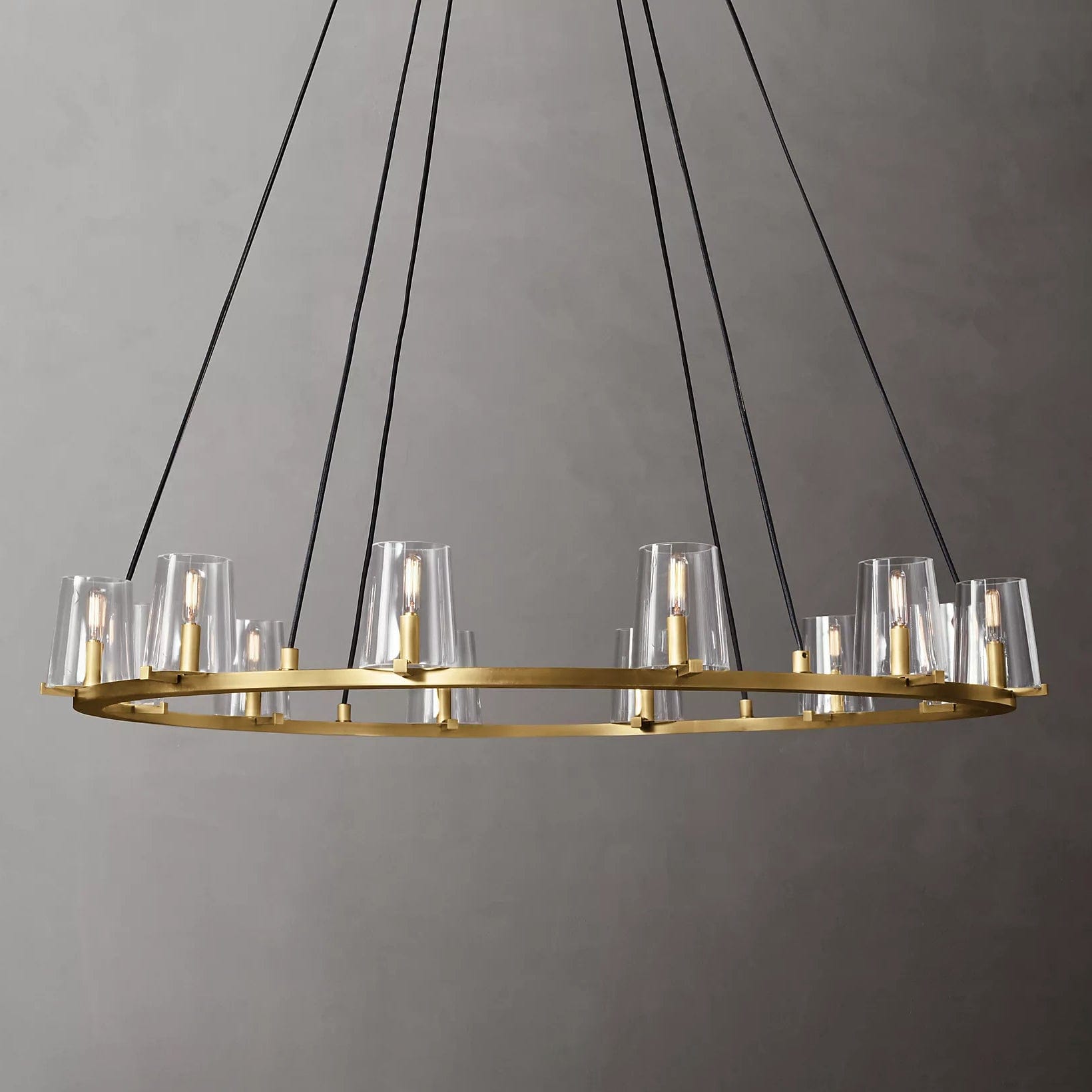 Paulay Round Chandelier 48" by Franing - Chandelier,SHOP ALL,glass chandelier