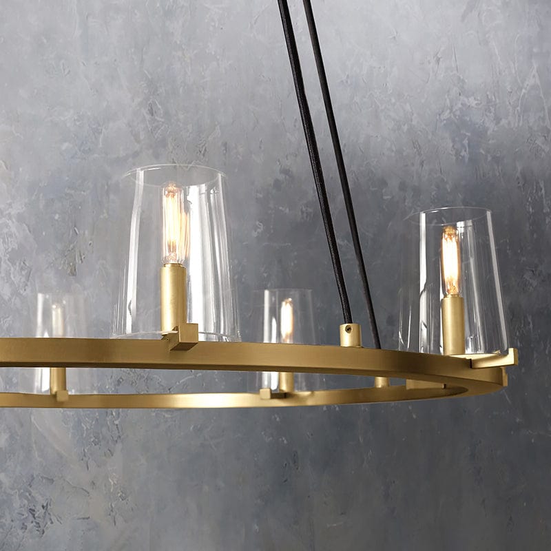 Paulay Round Chandelier 48" by Franing - Chandelier,SHOP ALL,glass chandelier