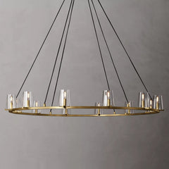 Paulay Round Chandelier 60" by Franing - Chandelier,SHOP ALL,glass chandelier