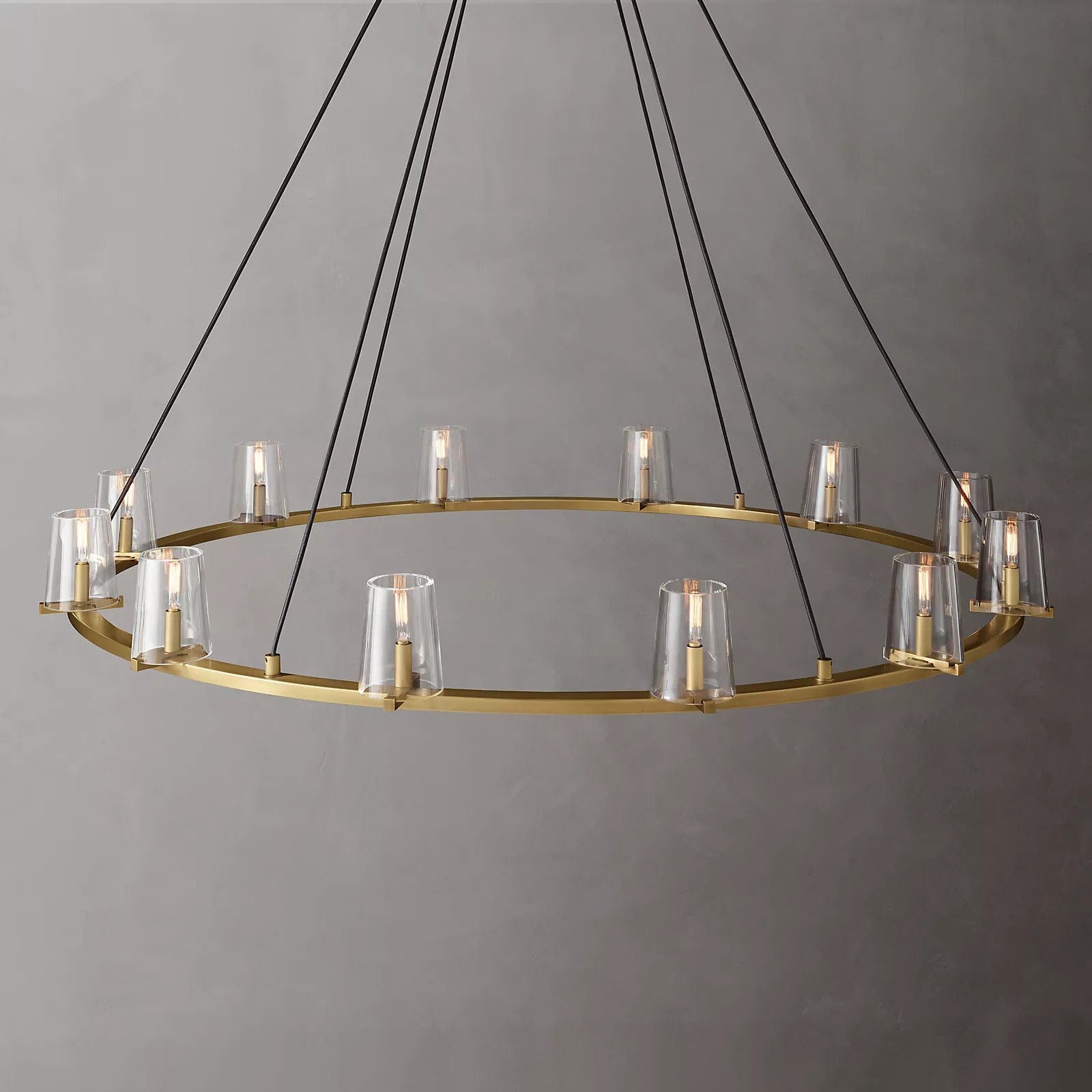 Paulay Round Chandelier 60" by Franing - Chandelier,SHOP ALL,glass chandelier