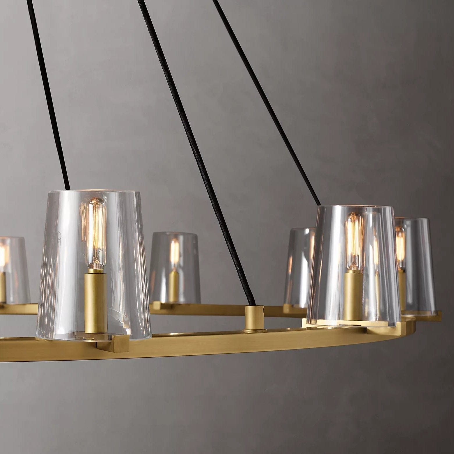 Paulay Round Chandelier 60" by Franing - Chandelier,SHOP ALL,glass chandelier