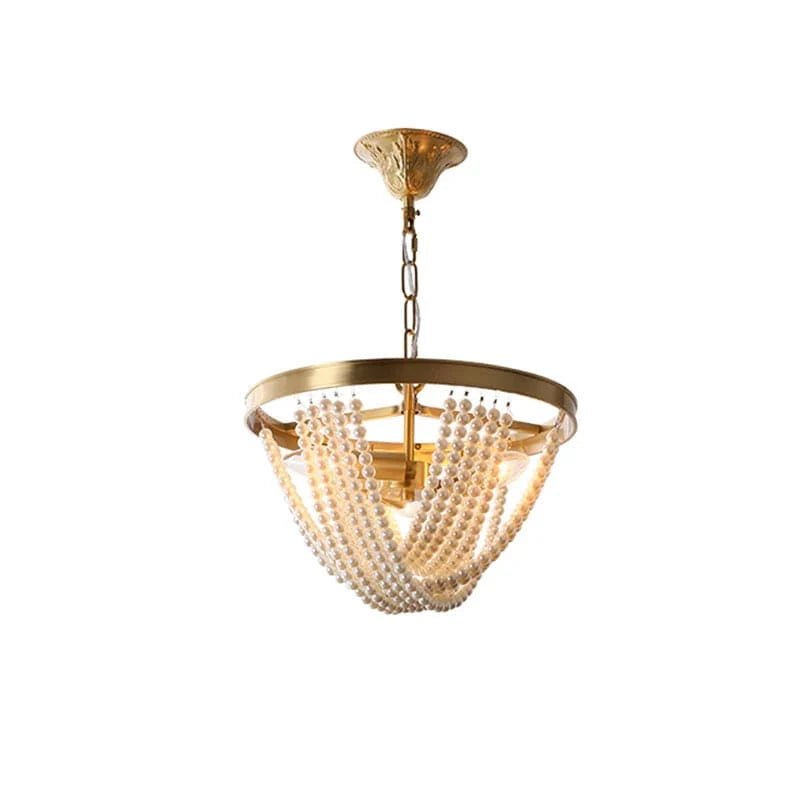 Pearl Beaded Chandelier by Franing - SHOP ALL,Bohemian，Chandelier