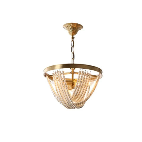 Pearl Beaded Chandelier by Franing - SHOP ALL,Bohemian，Chandelier