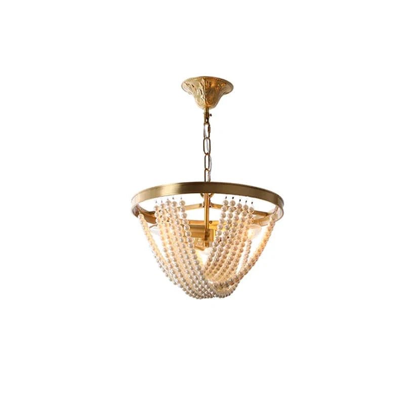 Pearl Beaded Chandelier by Franing - SHOP ALL,Bohemian，Chandelier