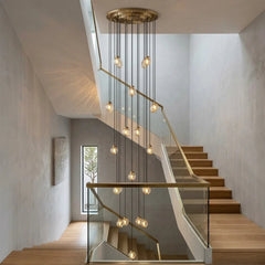 Pearl Crystal Glass Ball Chandelier by Franing - Chandelier,SHOP ALL,crystal chandelier,Ceiling