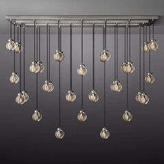 Pearl Linear Chandelier 36" 54" 72" by Franing - Chandelier,SHOP ALL,crystal chandelier,Ceiling