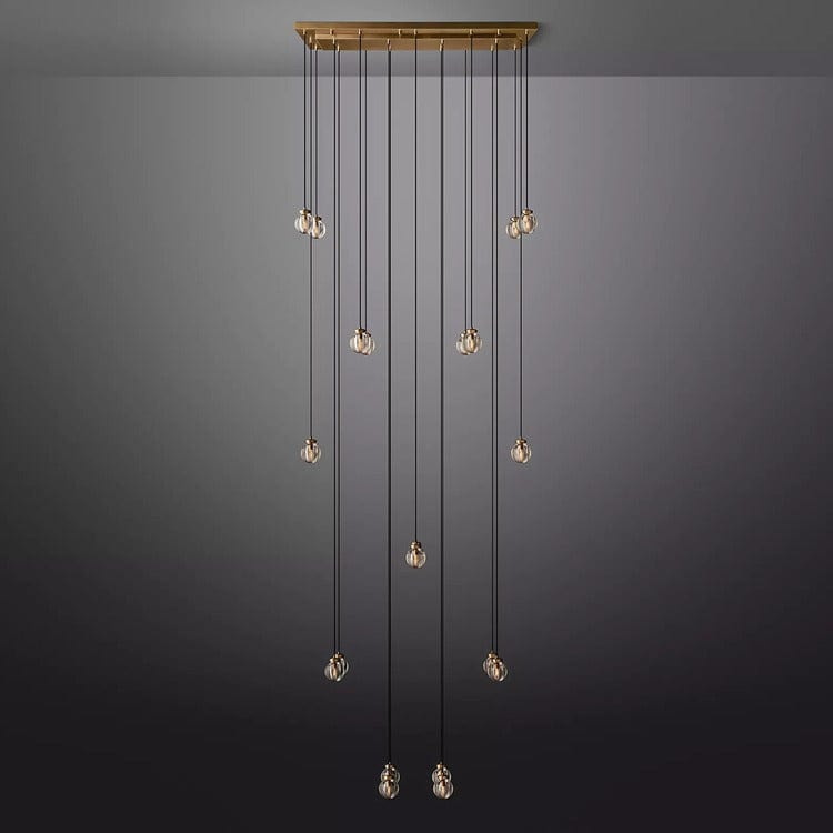 Pearl Linear Chandelier 36" 54" 72" by Franing - Chandelier,SHOP ALL,crystal chandelier,Ceiling
