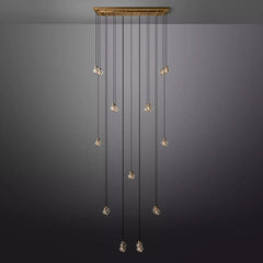 Pearl Linear Chandelier 36" 54" 72" by Franing - Chandelier,SHOP ALL,crystal chandelier,Ceiling