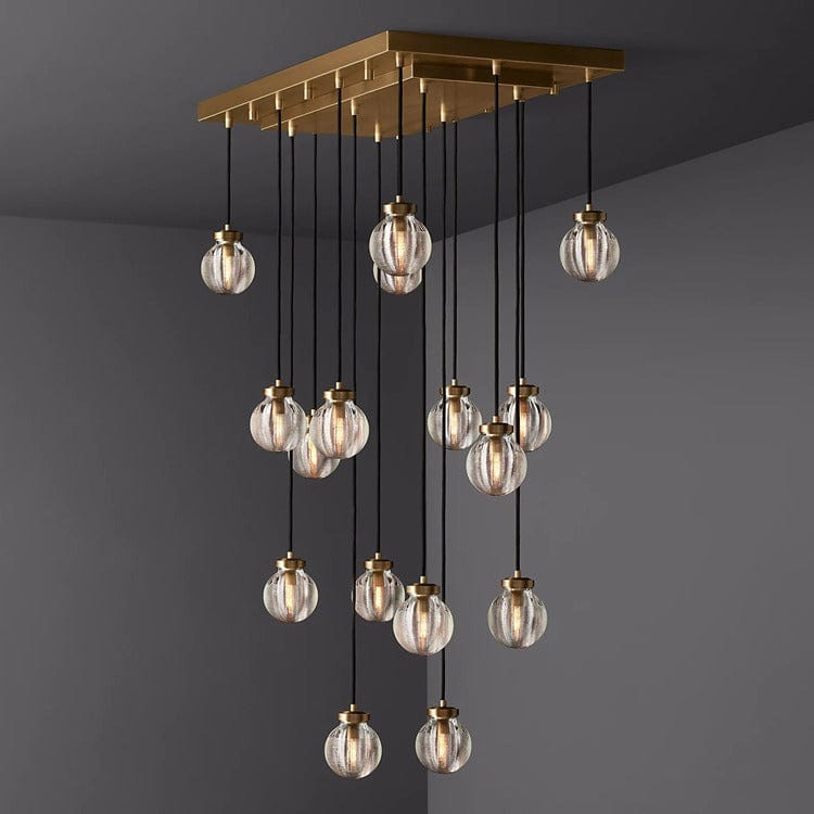 Pearl Linear Chandelier 36" 54" 72" by Franing - Chandelier,SHOP ALL,crystal chandelier,Ceiling