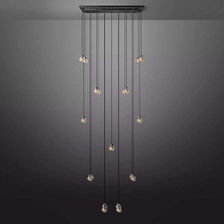 Pearl Linear Chandelier 36" 54" 72" by Franing - Chandelier,SHOP ALL,crystal chandelier,Ceiling
