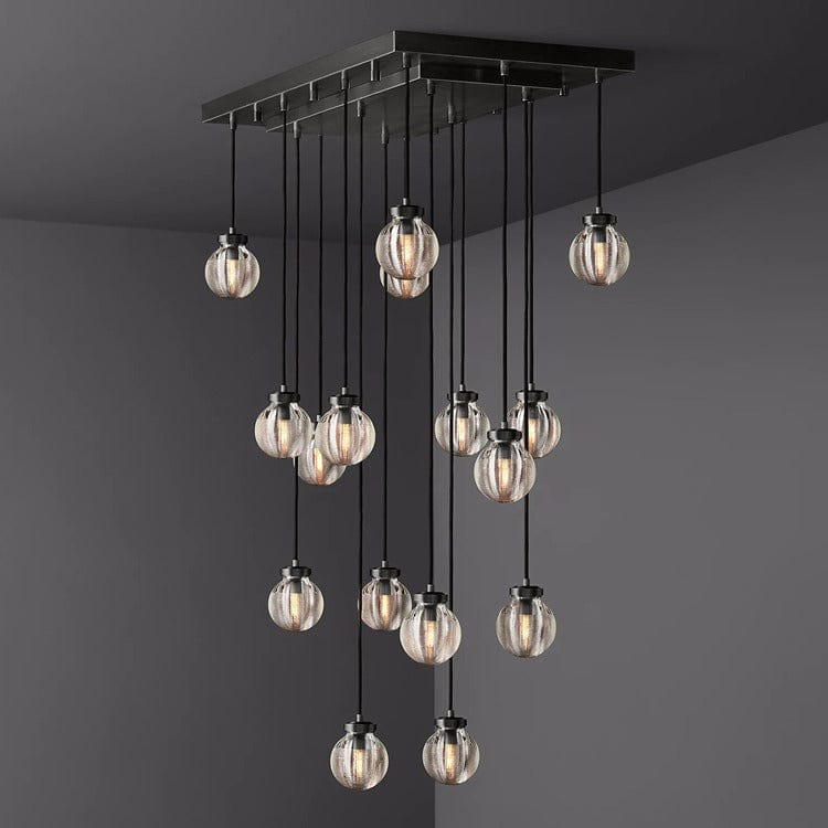 Pearl Linear Chandelier 36" 54" 72" by Franing - Chandelier,SHOP ALL,crystal chandelier,Ceiling