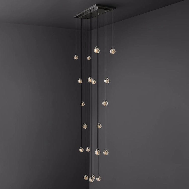 Pearl Linear Chandelier 36" 54" 72" by Franing - Chandelier,SHOP ALL,crystal chandelier,Ceiling