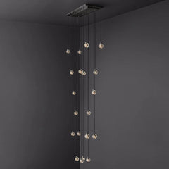 Pearl Linear Chandelier 36" 54" 72" by Franing - Chandelier,SHOP ALL,crystal chandelier,Ceiling