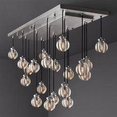 Pearl Linear Chandelier 36" 54" 72" by Franing - Chandelier,SHOP ALL,crystal chandelier,Ceiling
