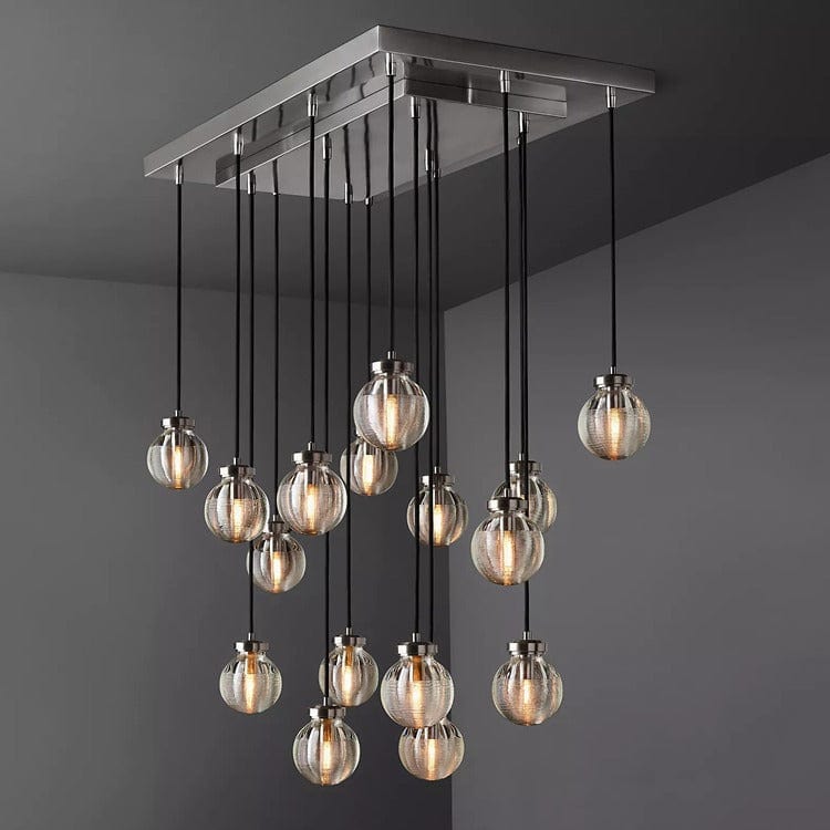 Pearl Linear Chandelier 36" 54" 72" by Franing - Chandelier,SHOP ALL,crystal chandelier,Ceiling