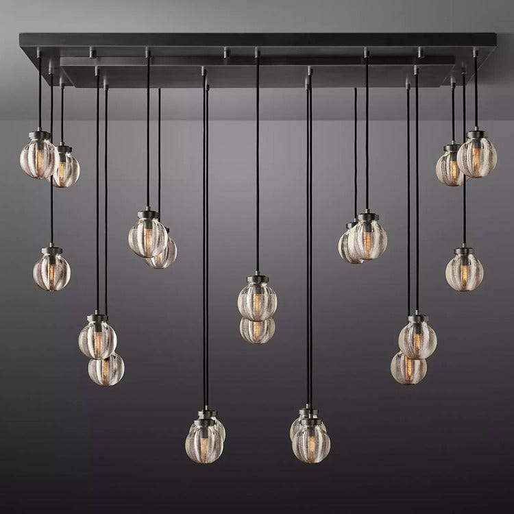 Pearl Linear Chandelier 36" 54" 72" by Franing - Chandelier,SHOP ALL,crystal chandelier,Ceiling