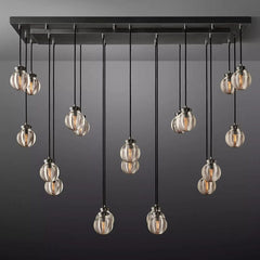Pearl Linear Chandelier 36" 54" 72" by Franing - Chandelier,SHOP ALL,crystal chandelier,Ceiling