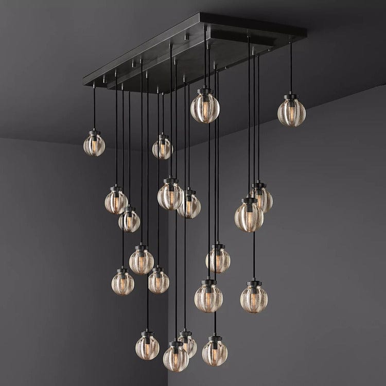 Pearl Linear Chandelier 36" 54" 72" by Franing - Chandelier,SHOP ALL,crystal chandelier,Ceiling