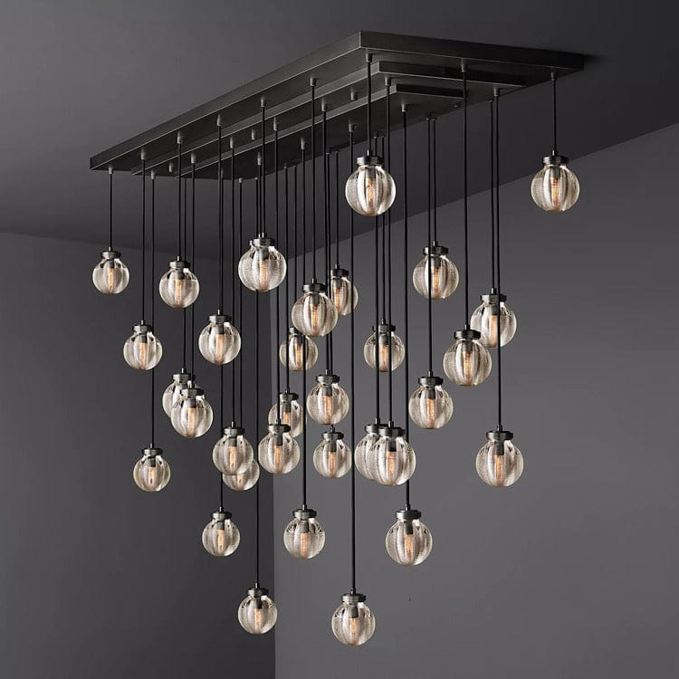 Pearl Linear Chandelier 36" 54" 72" by Franing - Chandelier,SHOP ALL,crystal chandelier,Ceiling
