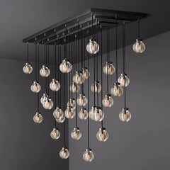 Pearl Linear Chandelier 36" 54" 72" by Franing - Chandelier,SHOP ALL,crystal chandelier,Ceiling