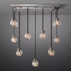 Pearl Linear Chandelier 36" 54" 72" by Franing - Chandelier,SHOP ALL,crystal chandelier,Ceiling