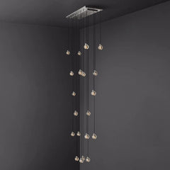 Pearl Linear Chandelier 36" 54" 72" by Franing - Chandelier,SHOP ALL,crystal chandelier,Ceiling