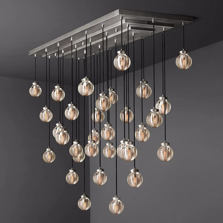 Pearl Linear Chandelier 36" 54" 72" by Franing - Chandelier,SHOP ALL,crystal chandelier,Ceiling