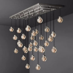 Pearl Linear Chandelier 36" 54" 72" by Franing - Chandelier,SHOP ALL,crystal chandelier,Ceiling