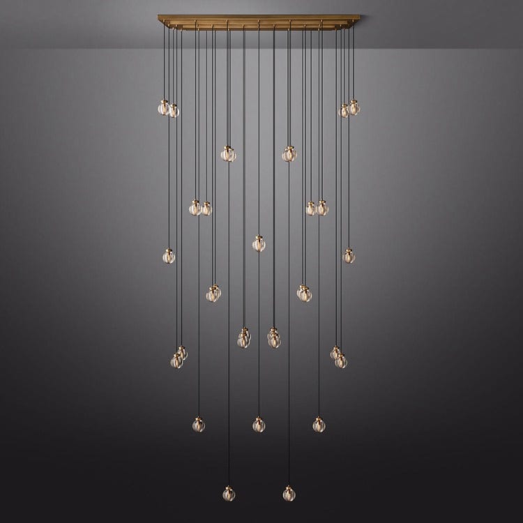 Pearl Linear Chandelier 36" 54" 72" by Franing - Chandelier,SHOP ALL,crystal chandelier,Ceiling