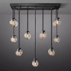 Pearl Linear Chandelier 36" 54" 72" by Franing - Chandelier,SHOP ALL,crystal chandelier,Ceiling