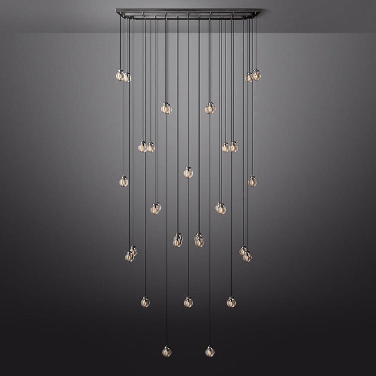 Pearl Linear Chandelier 36" 54" 72" by Franing - Chandelier,SHOP ALL,crystal chandelier,Ceiling