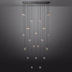 Pearl Linear Chandelier 36" 54" 72" by Franing - Chandelier,SHOP ALL,crystal chandelier,Ceiling